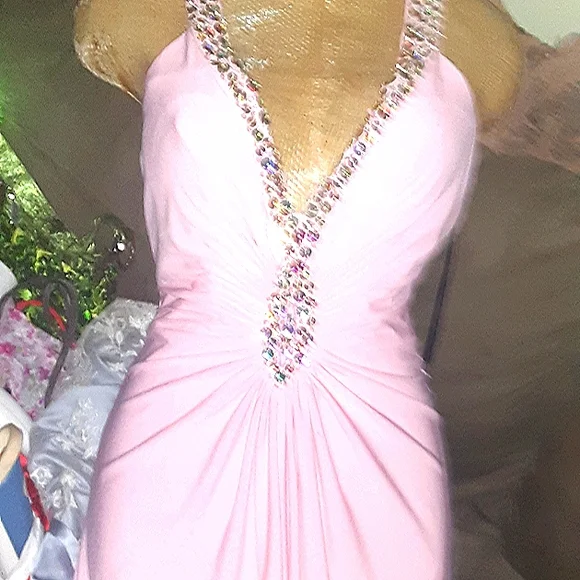 Alyce Paris | Dresses | Alyce Paris Petal Pink Dress | Poshmark